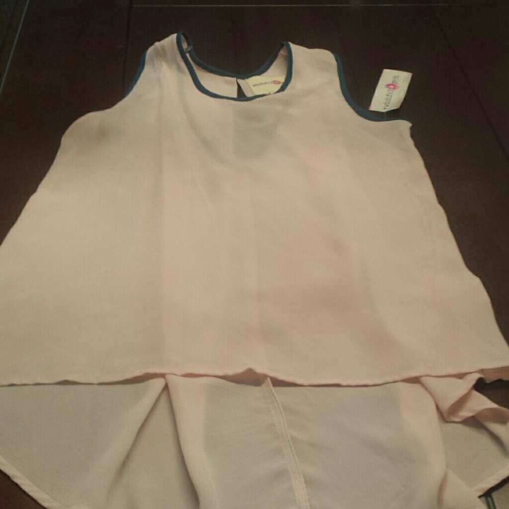 New baby pink tank